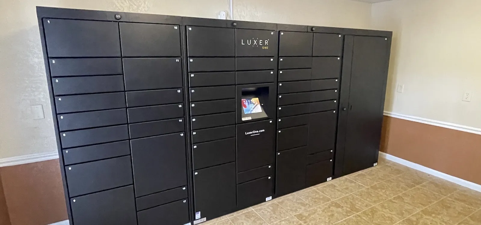 Smart storage lockers for community members